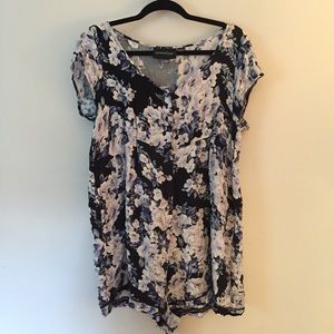 MINKPINK floral romper